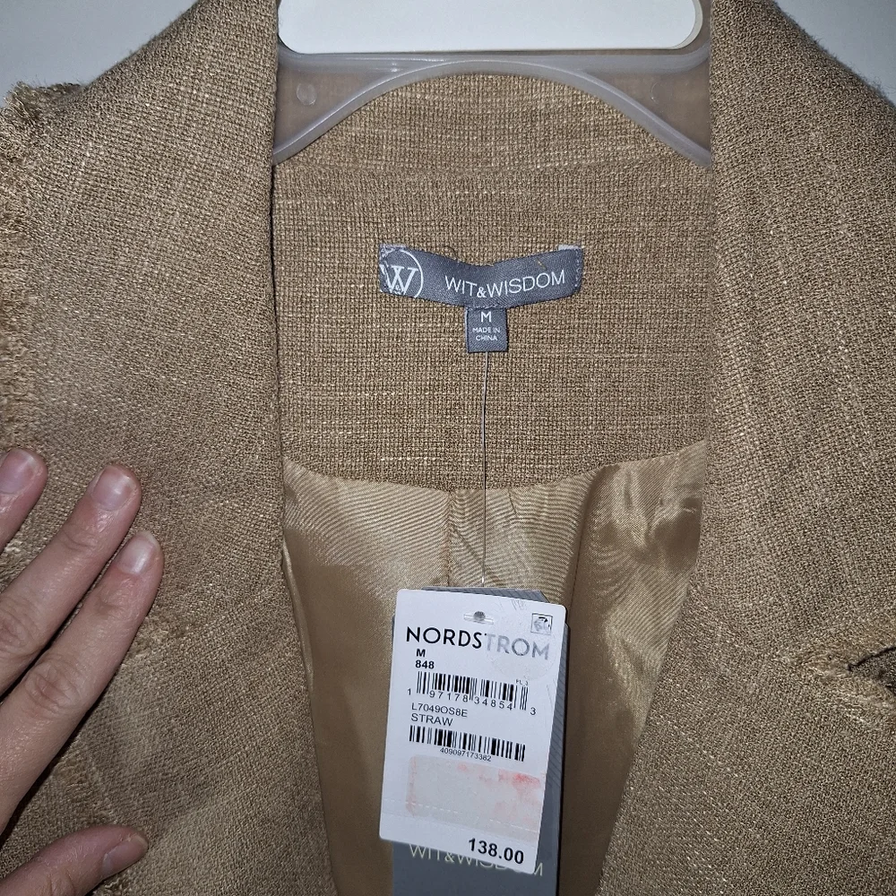 Raw Hem blazer - Picture 3 of 6